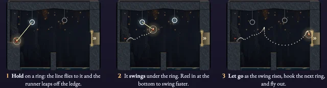 Worked visual example for Grapple Delve