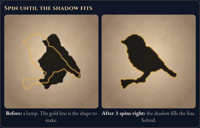 Worked example for Shadow Lantern