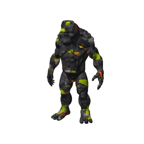 The Geomancy enemy model as the game renders it