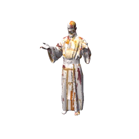 The Radiance enemy model as the game renders it