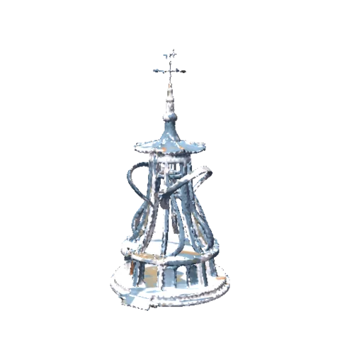 The Zephyr tower model as the game renders it
