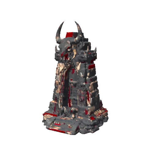 The Alpha tower model as the game renders it