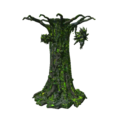 The Overgrowth tower model as the game renders it