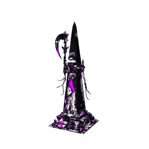 The Reaper tower model as the game renders it