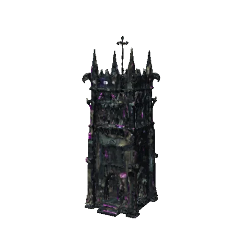The Phantom tower model as the game renders it