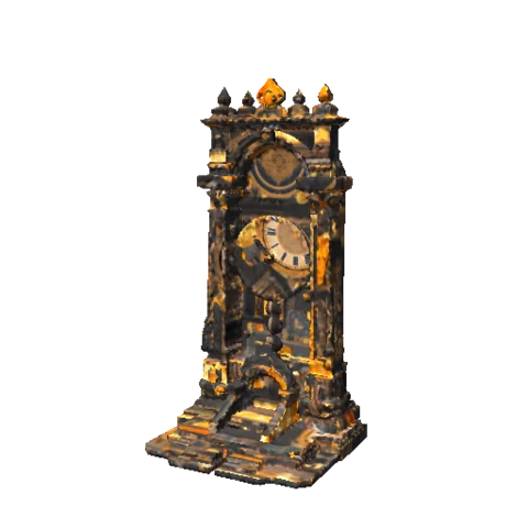 The Stasis tower model as the game renders it