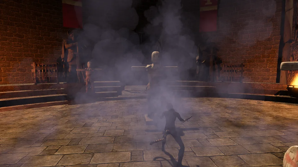 Smoke Veil cast at the training dummies in the Proving Ring