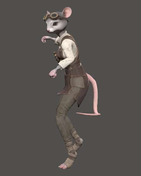 The Alchemist (female) model in the game
