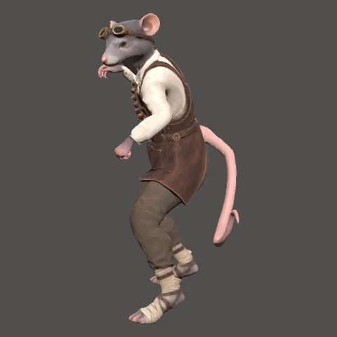 The Alchemist (male) model in the game
