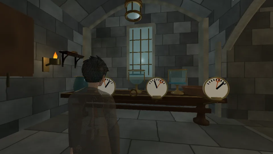 Resonance laboratory from its entrance